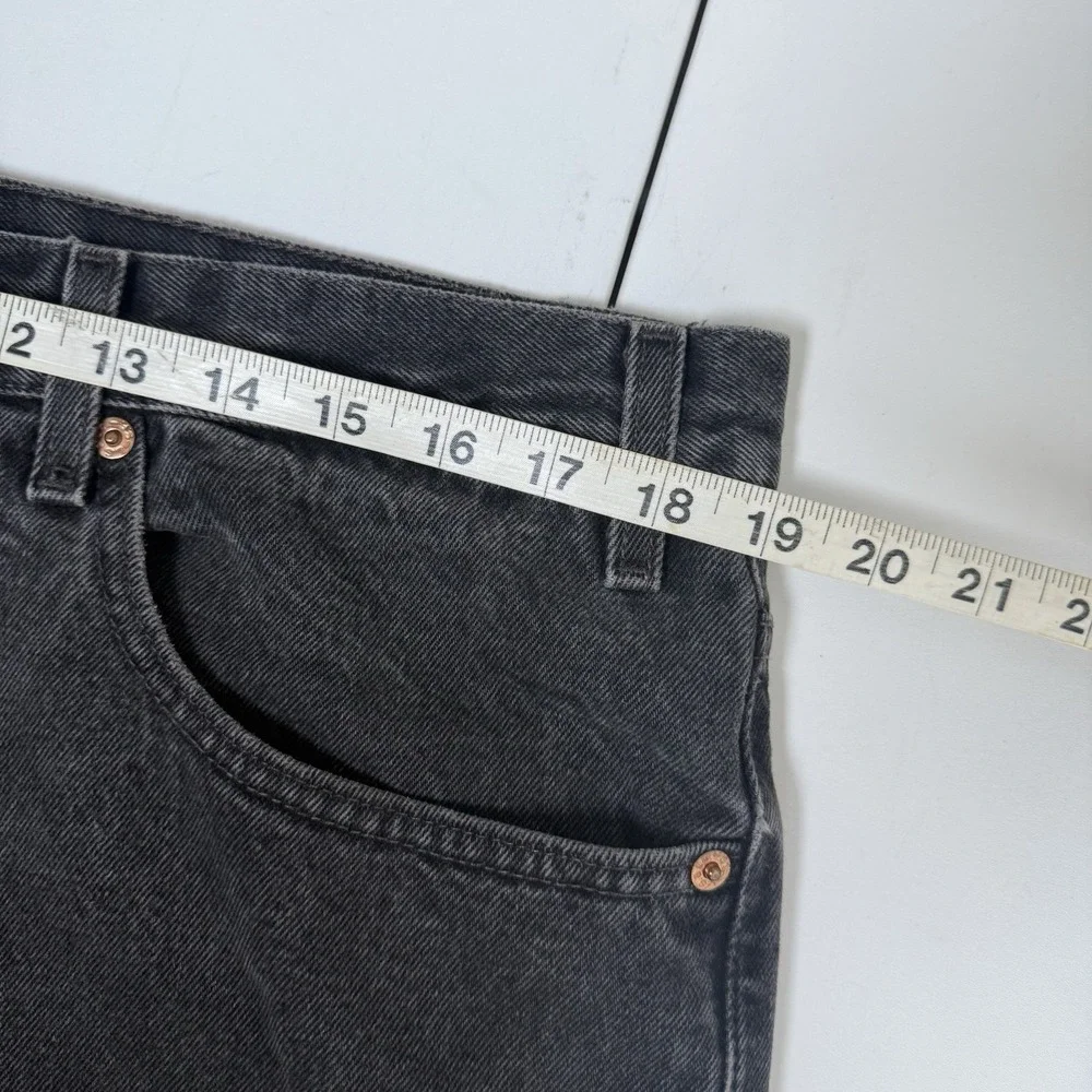 Vintage 2000 Levi 550 Relax Fit‎ Black Denim Jeans size 38x30